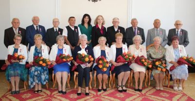 Dziewięć par świętowało Złote Gody